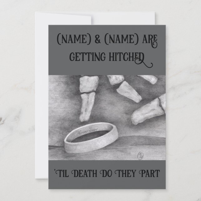 'Til Death Invitation (Front)