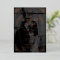 Til Death Watercolor Black Gothic Photo Wedding