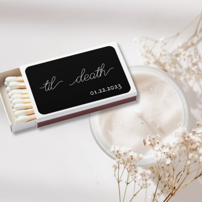 til death wedding  matchboxes (Creator Uploaded)