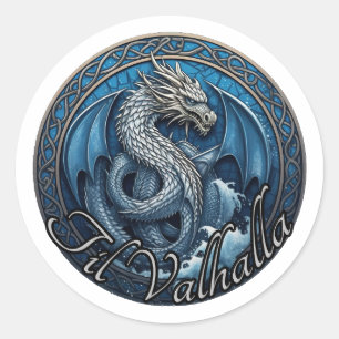 Til Valhalla Sticker