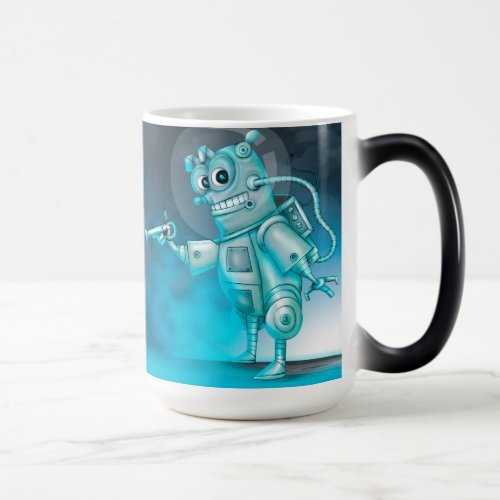 TILDE ALIEN ROBOT CARTOON Morphing Mug