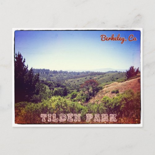 Tilden Park Berkeley postcard