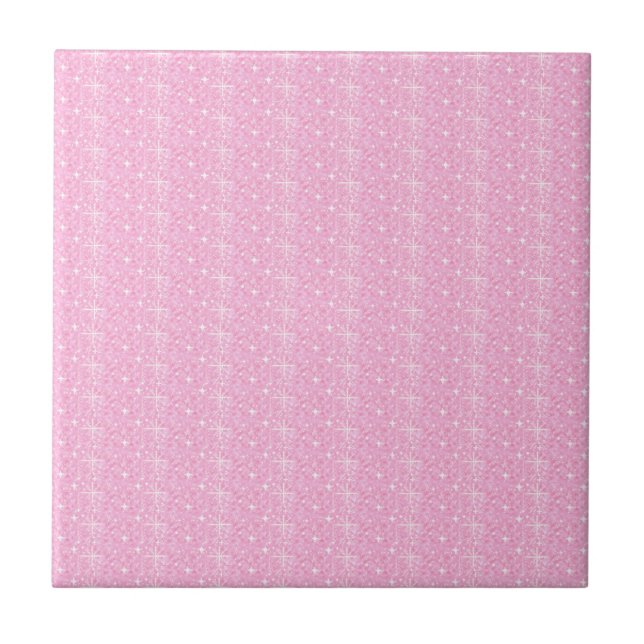Tile Baby Pink Glitter (Front)