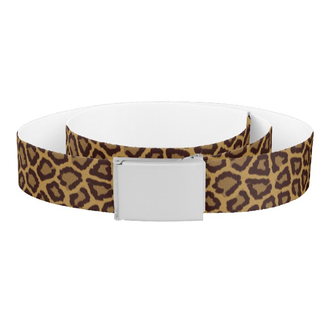 Tile background with a leopard fur belt (Coil)