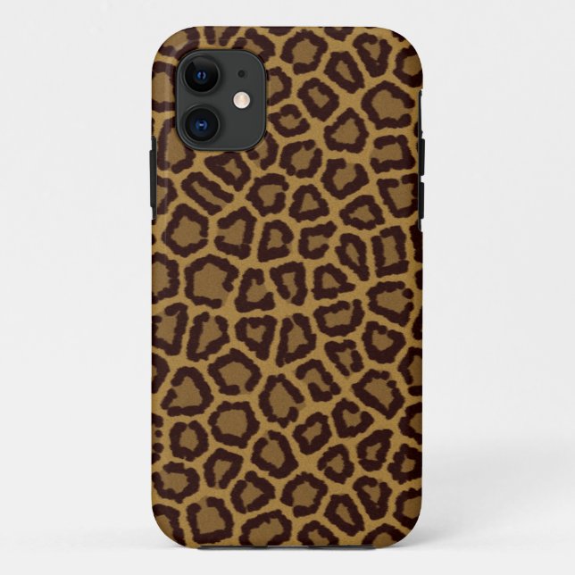 Tile background with a leopard fur Case-Mate iPhone case (Back)