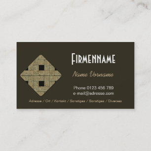 tile business card