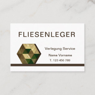 tile business card