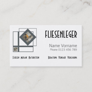 tile business card
