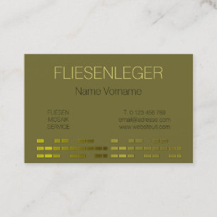 tile business card