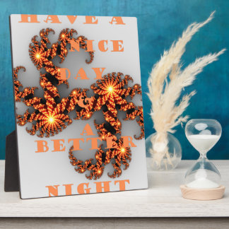 Tile: Celestial Galactic: Have a Nice Day & Better Plaque