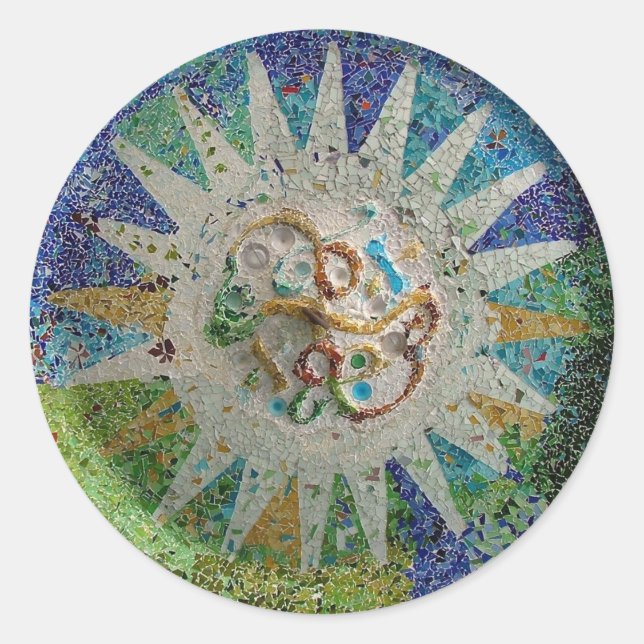 Tile Classic Round Sticker (Front)