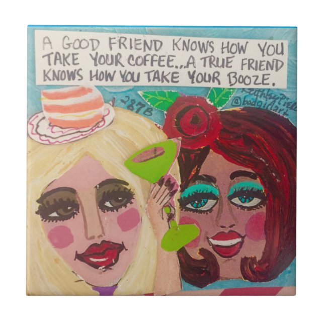 Tile/coaster/trivet Ceramic Tile (Front)