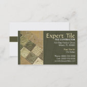 Tile Contractor Business Card (Front/Back)