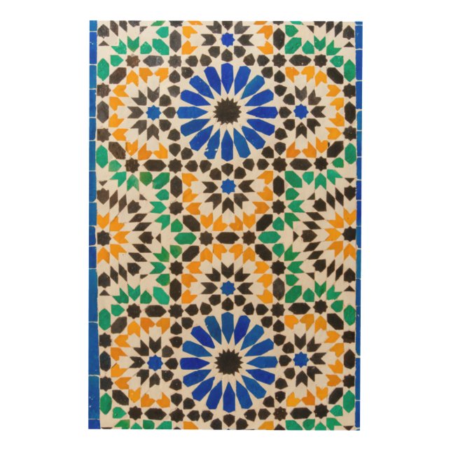 Tile decoration at Bahia Palace (Front)