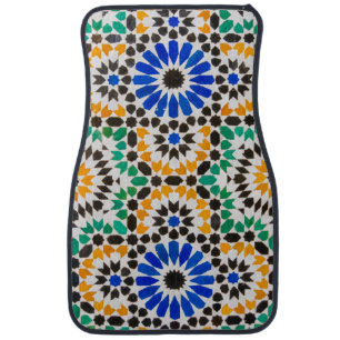 Tile decoration at Bahia Palace Car Mat