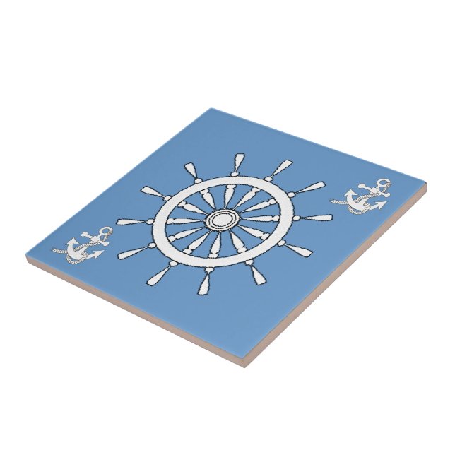 Tile - Helm and Anchors (Side)