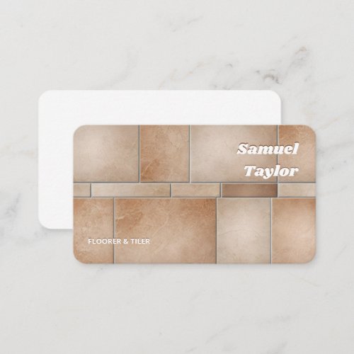 Tile Installer Business Card