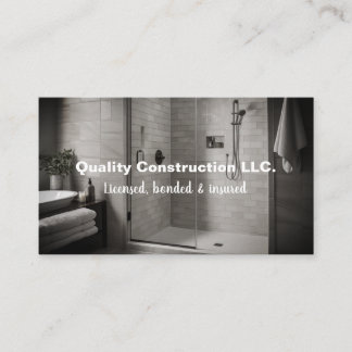 Tile Installer Business Card