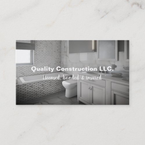 Tile Installer Business Card