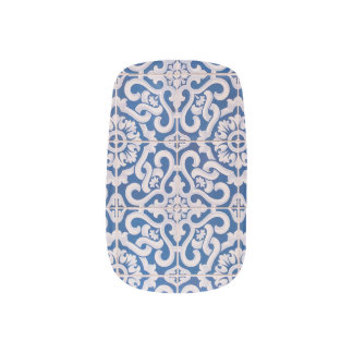 Tile Mosaic Portugese Nail Art Decals