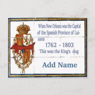 Tile Mural Dachshund Personalized Postcard