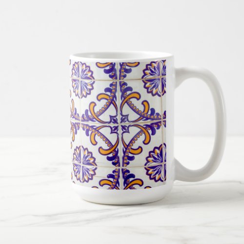 Tile pattern close_up Portugal Coffee Mug