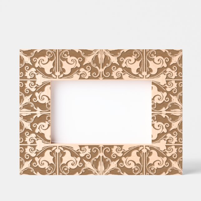 Tile Pattern Negative Engraved Frames (Front)