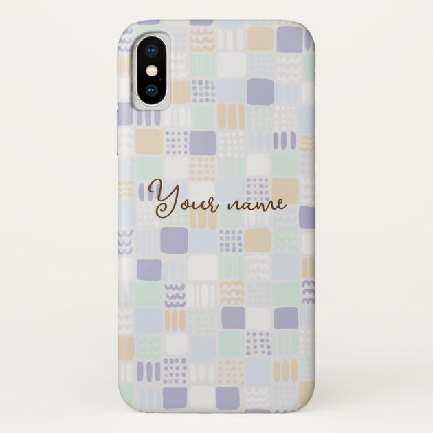 Tile Pattern Phone Case Zazzle