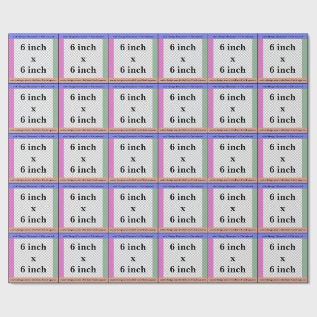 Tile Placement - Wrapping Paper (Flat)