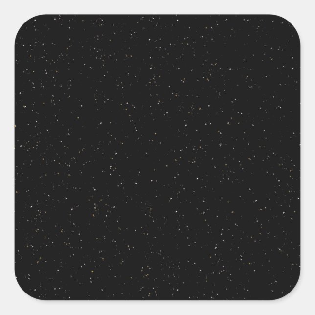 tile-sticker-black-speck-squares square sticker (Front)
