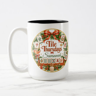 Tile Thursdays Mahjong Mug Mahjong Club Gift