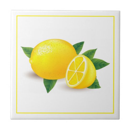 Tile Trivet_Lemons