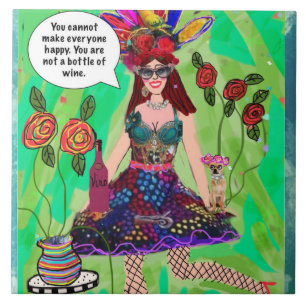 Tile-trivet-wall art ceramic tileYou cannot make e Tile