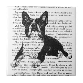 TILE-UNDER $20 GIFT BOSTONBULL KITCHEN TRIVET