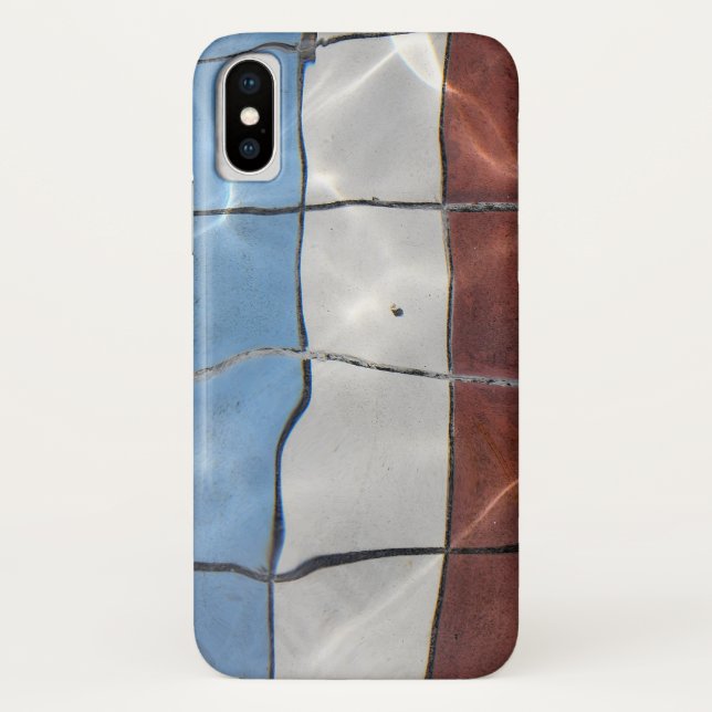 tile water abstract Case-Mate iPhone case (Back)
