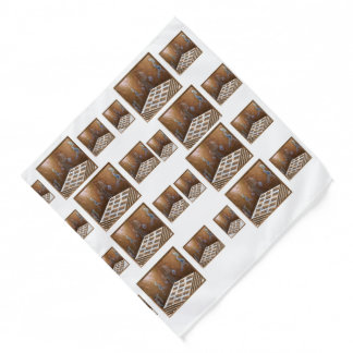 Tile we walk on. bandana