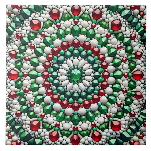 Tile with Italian Colors modern Design (Front)