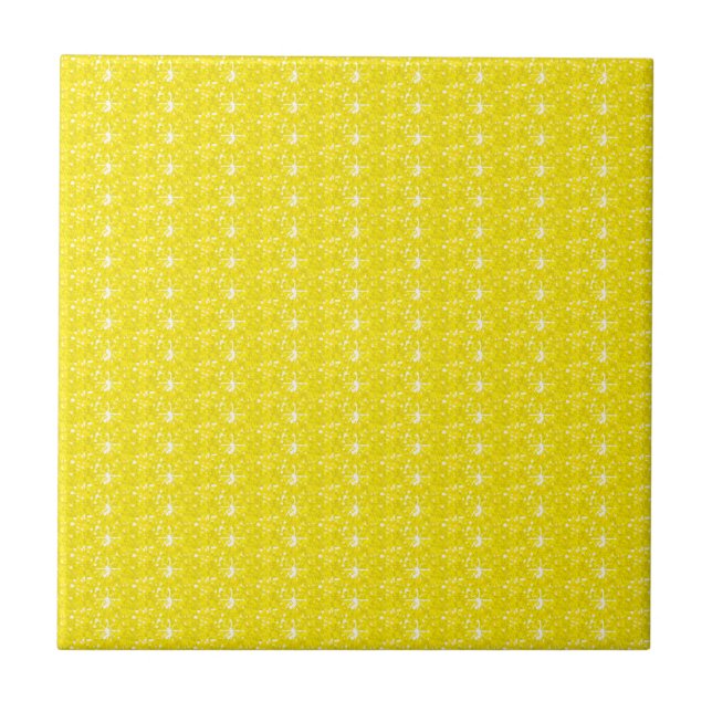 Tile Yellow Glitter (Front)