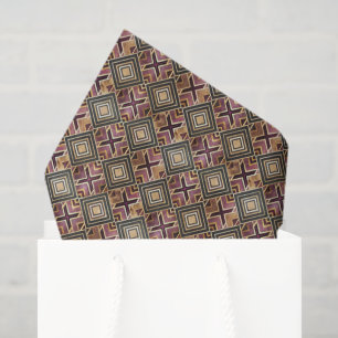 Tiled Art Deco pattern  Tissue Paper