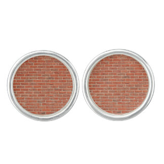 Tiled Brick Wall Urban Texture Pattern Cufflinks