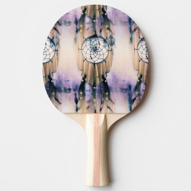 Tiled Dreams Ping-Pong Paddle (Front)