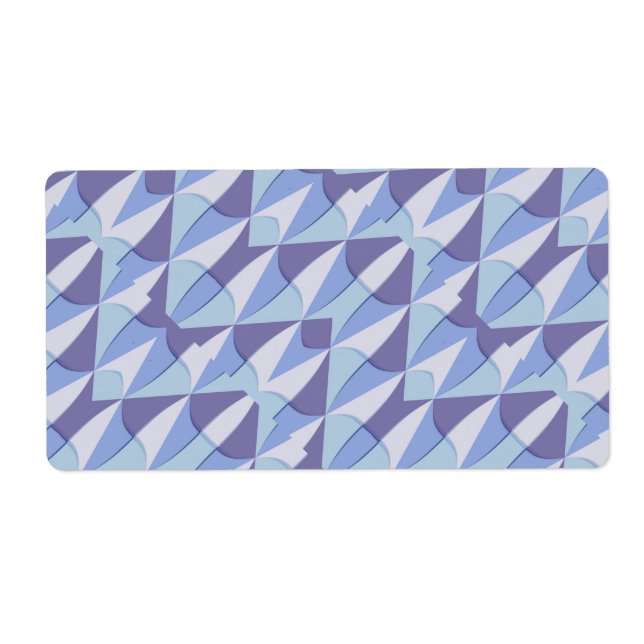 tiled pattern label (Front)