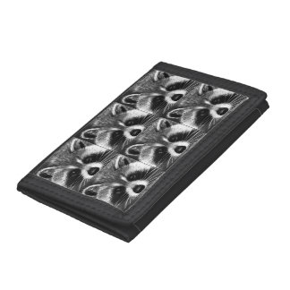 Tiled Raccoon Wallet