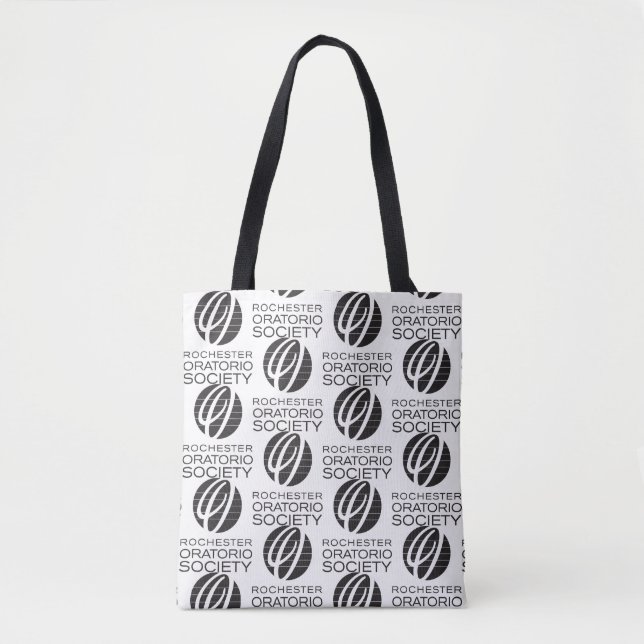 Tiled Rochester Oratorio Society Tote * Bag (Front)