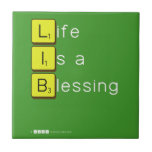Life 
 Is a 
 Blessing
   Tiles