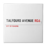 Talfourd avenue  Tiles