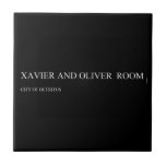 Xavier and Oliver   Tiles