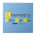 Chemistry
 Think Tac Toe  Tiles