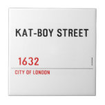 KAT-BOY STREET     Tiles