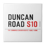 duncan road  Tiles